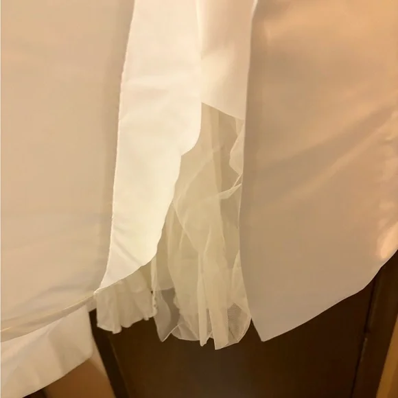 NWT BHLDN Anthropologie High Neck Satin Duchess A-Line Midi Dress - Picture 9 of 15